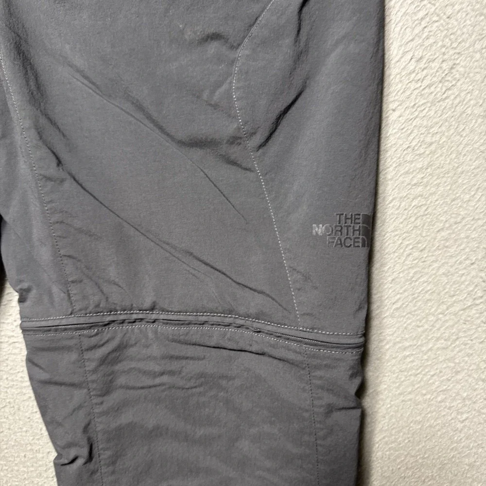 The North Face Paramount Pants Mens 34x31 Gray Convertible Trail‎ Hiking Outdoor
